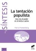 Flavia Freidenberg: La tentación populista  (Síntesis, 2007)