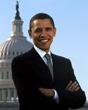 Barack Obama en la web oficial del Senado de EE.UU.
