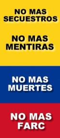 Un millón de voces contra las Farc