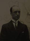 Retrato de Marcel Griaule, lider de la expedición