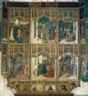 Detalle del Retablo de San Ildefonso de Fernando Gallego