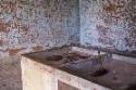 Pila de la lavandería donde se tendió el cadáver del Che