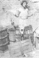 Maruja Mallo en Cercedilla (madrid, 1929). La foto es de su hermano, el escultor Cristino Mallo. 