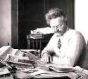 León Trotsky, Coyoacán (México) en 1940