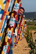 La Viña Pintada del artista Josep Almirall-Llusià en el Penedès