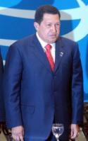 Hugo Chávez en 2005 (foto de Marcello Casal; fuente: wikipedia)