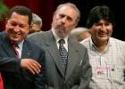 Chávez, Castro y Morales