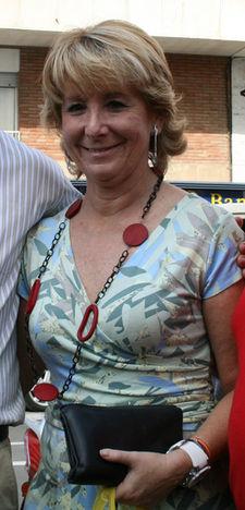 Esperanza Aguirre (foto wikipedia)