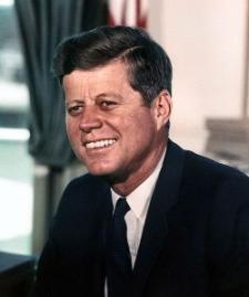 John F. Kennedy, 11-7-1963 (foto de Cecil Stoughton, wikipedia)