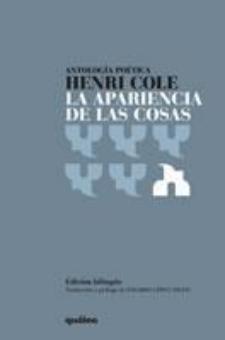 Henri Cole: La apariencia de las cosas (Quálea Editorial)