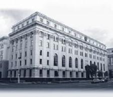 Edificio del Banco Central de Bielorrusia en Minsk (Banco Nacional de Bielorrusia)