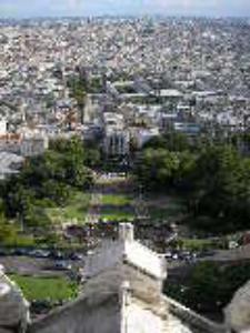 Vista de París desde la Basílica del Sacré Cœur (foto de Gryffindor, wikipedia)