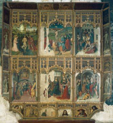 Retablo de San Ildefonso de Fernando Gallego