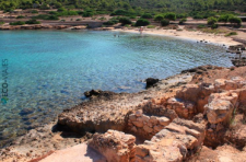 Cabrera: Playa de S’Espalmador (foto propiedad de Eco-Viajes)