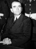 Albert Speer en el juicio de Nuremberg