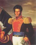 Vicente Guerrero,  1782-1831 (Retrato póstumo realizado por Anacleto Escutia en 1850)